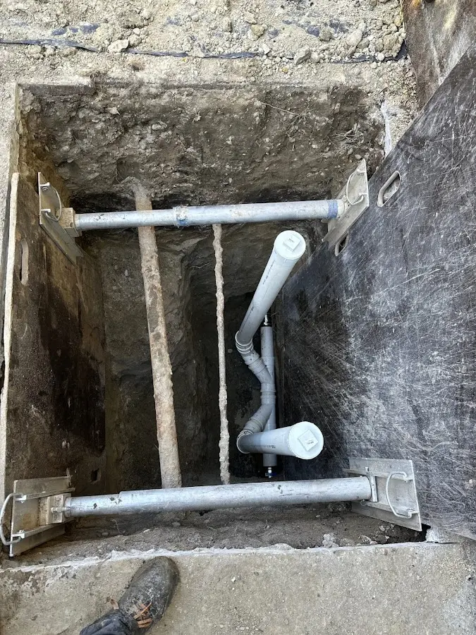 Experienced plumber completing Gas Line Repair work in Elkridge